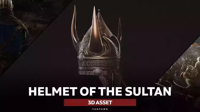 Helmet Of The Sultan 3D model