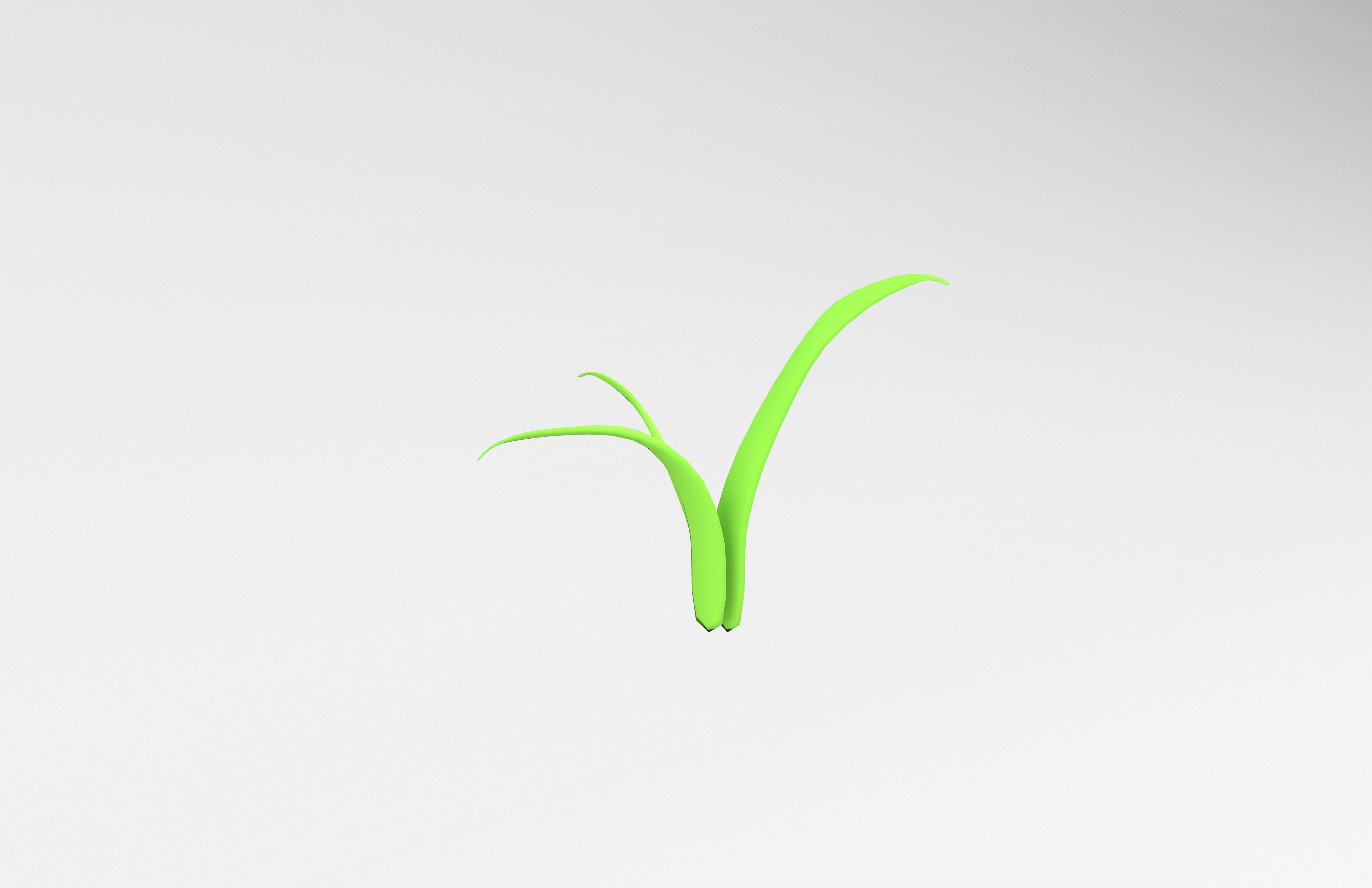 Plant v1 002 Low-poly 3D model_3