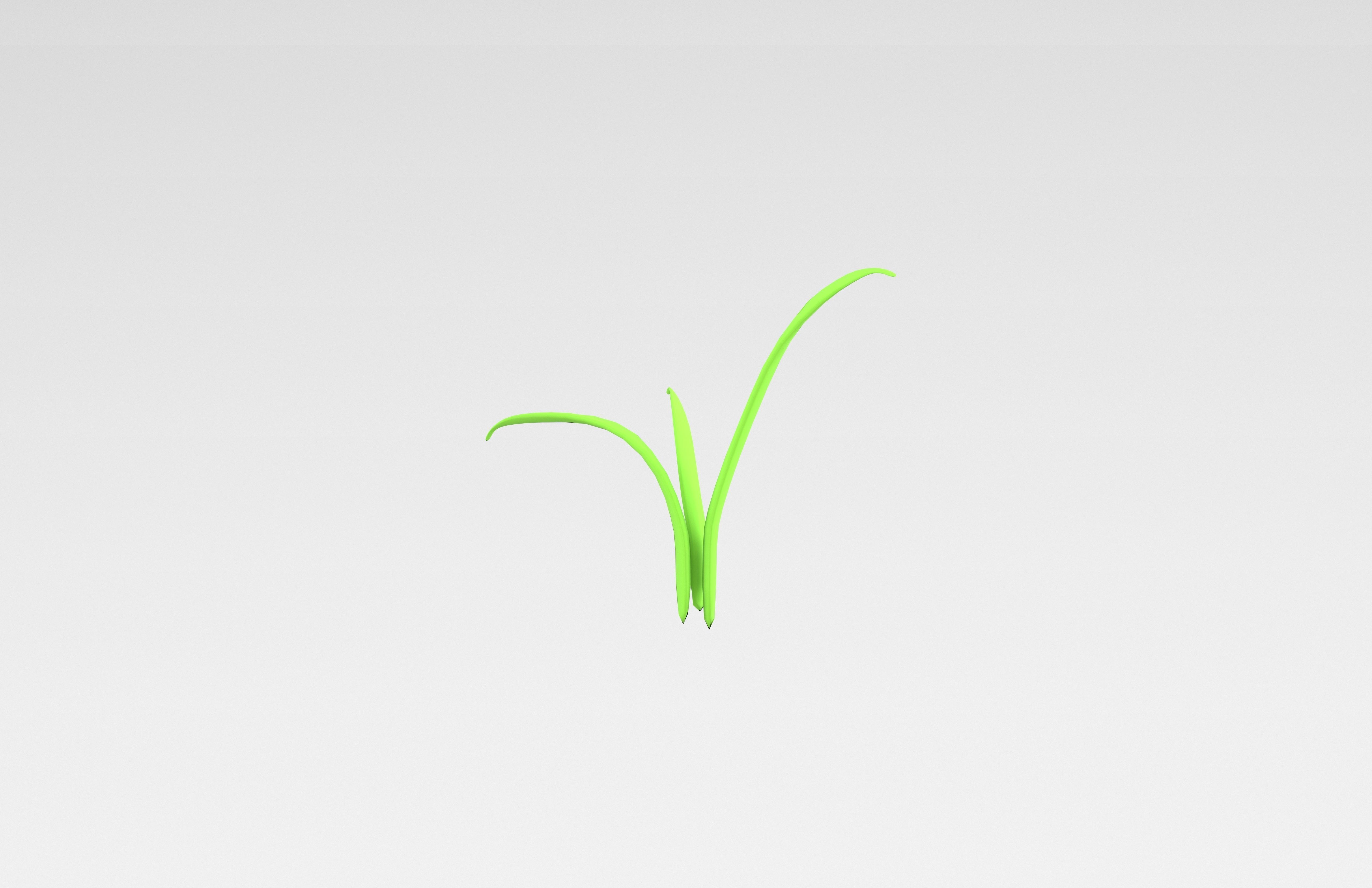 Plant v1 002 Low-poly 3D model_1