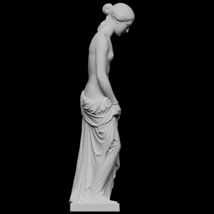 the slave girl Free 3D print model