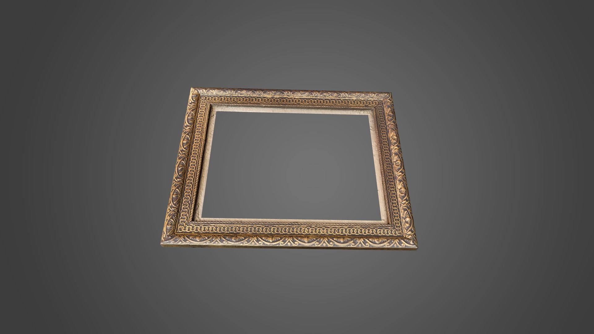 Picture Frame Low Poly Low-poly 3D model_2