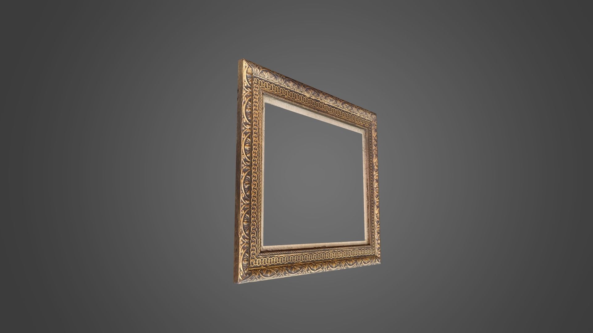 Picture Frame Low Poly Low-poly 3D model_1