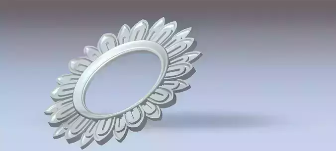 Sunflower Mirror Frame