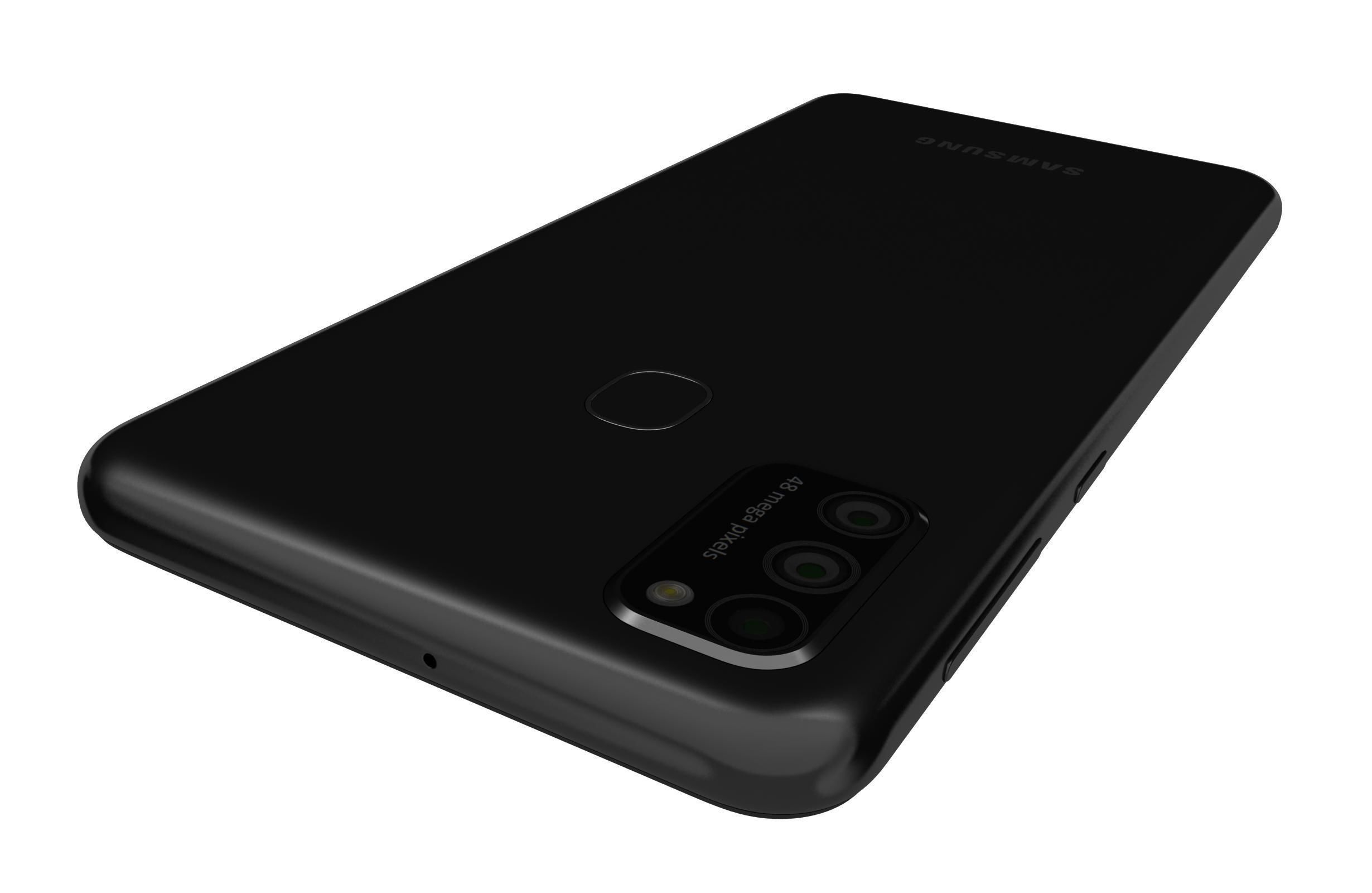 Samsung Galaxy M21 Raven Black 3D model_9