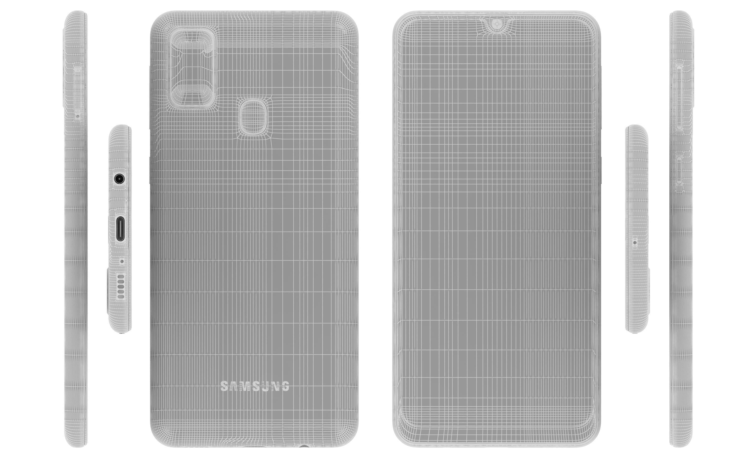 Samsung Galaxy M21 Raven Black 3D model_14