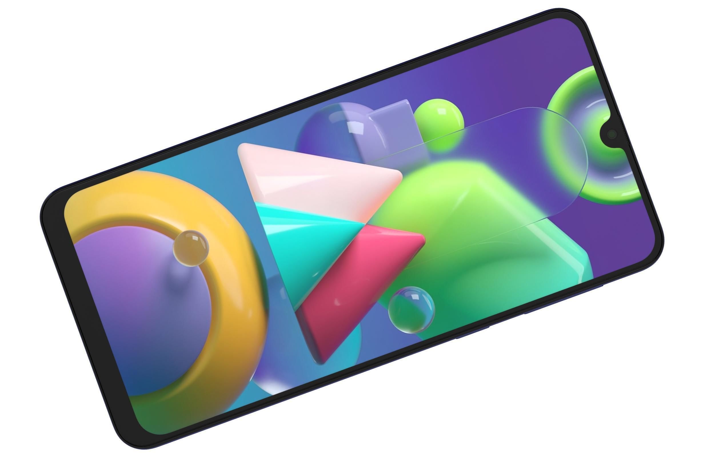 Samsung Galaxy M21 Raven Black 3D model_5