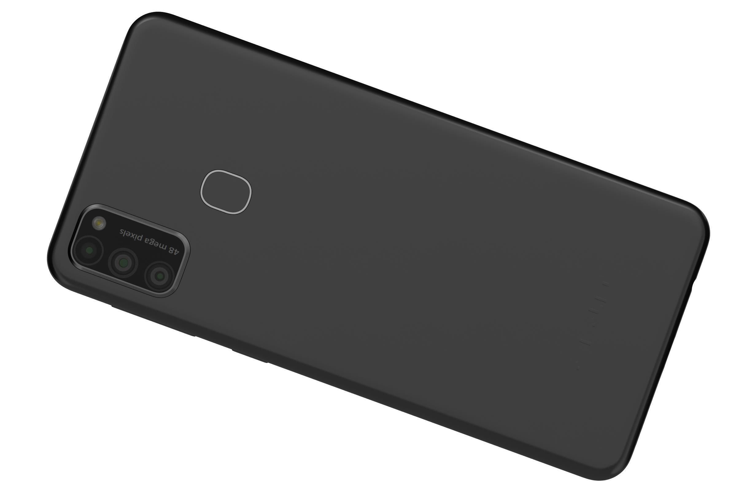 Samsung Galaxy M21 Raven Black 3D model_6