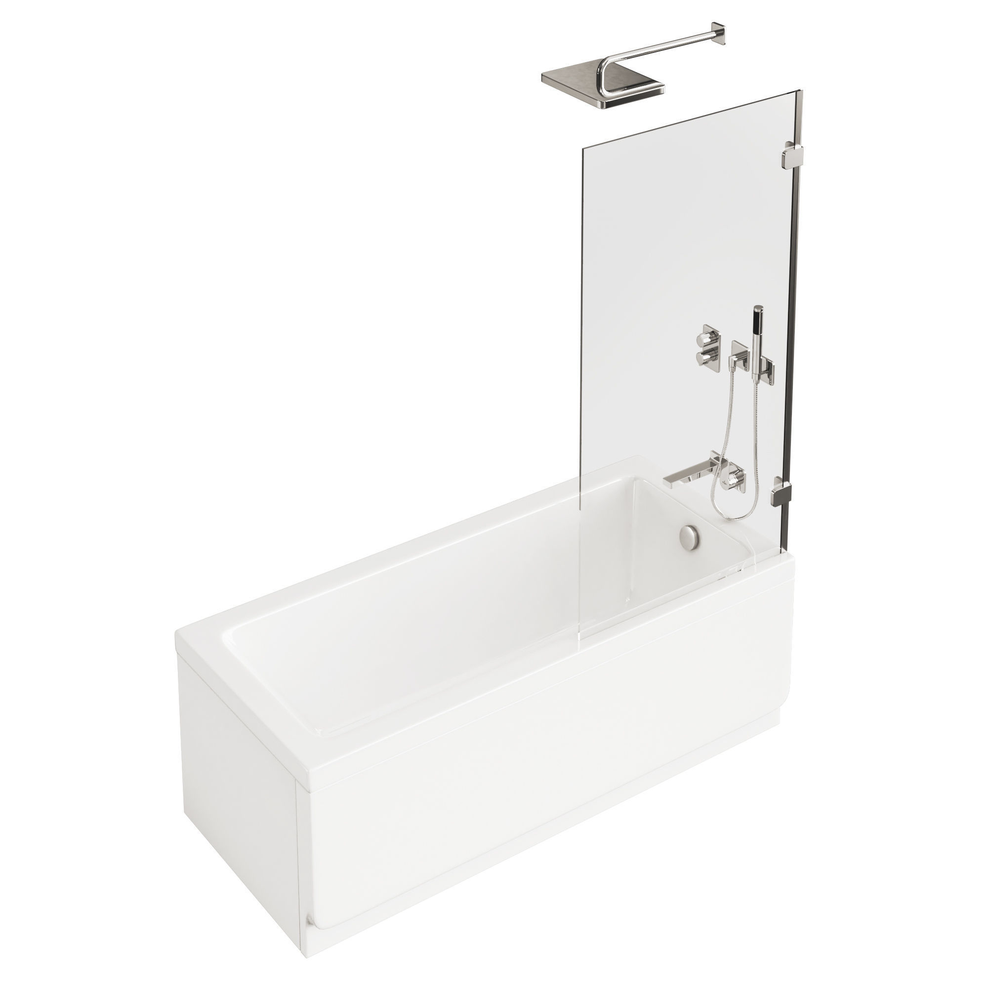 Ravak Bath 3D model_3