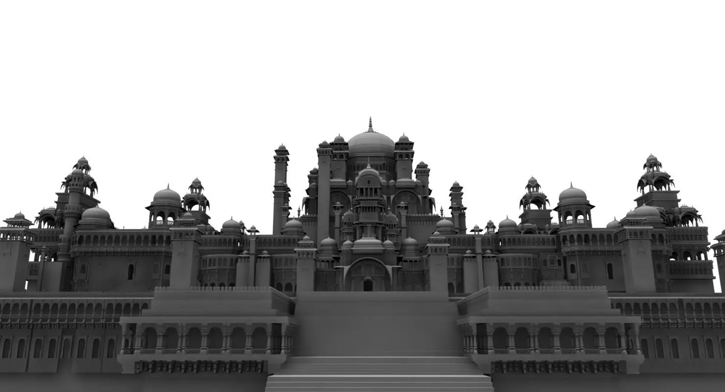 fort 3d model castle 3D model