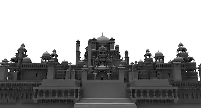 fort 3d model castle 3D model