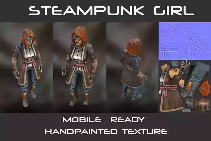 Stylized Steampunk Girl