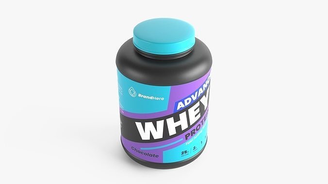 Protein Jar 3D model 5