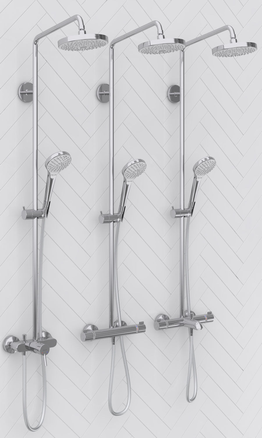 HANSGROHE Croma Select S 180 3D model_1