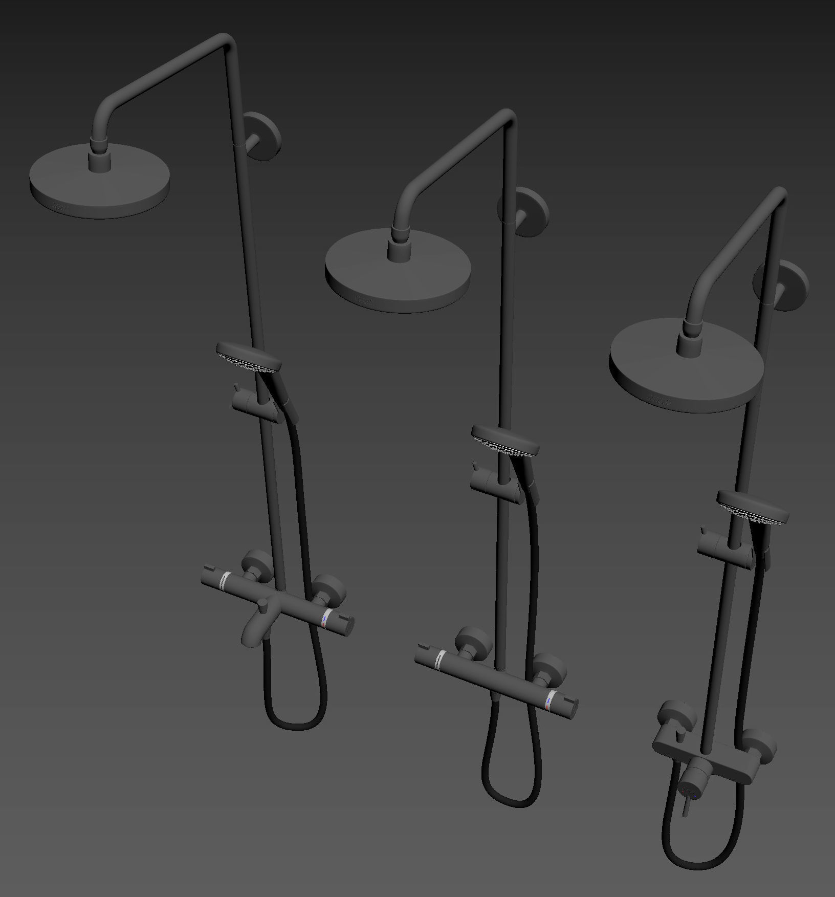 HANSGROHE Croma Select S 180 3D model_4