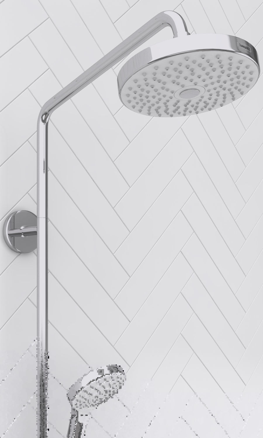 HANSGROHE Croma Select S 180 3D model_3