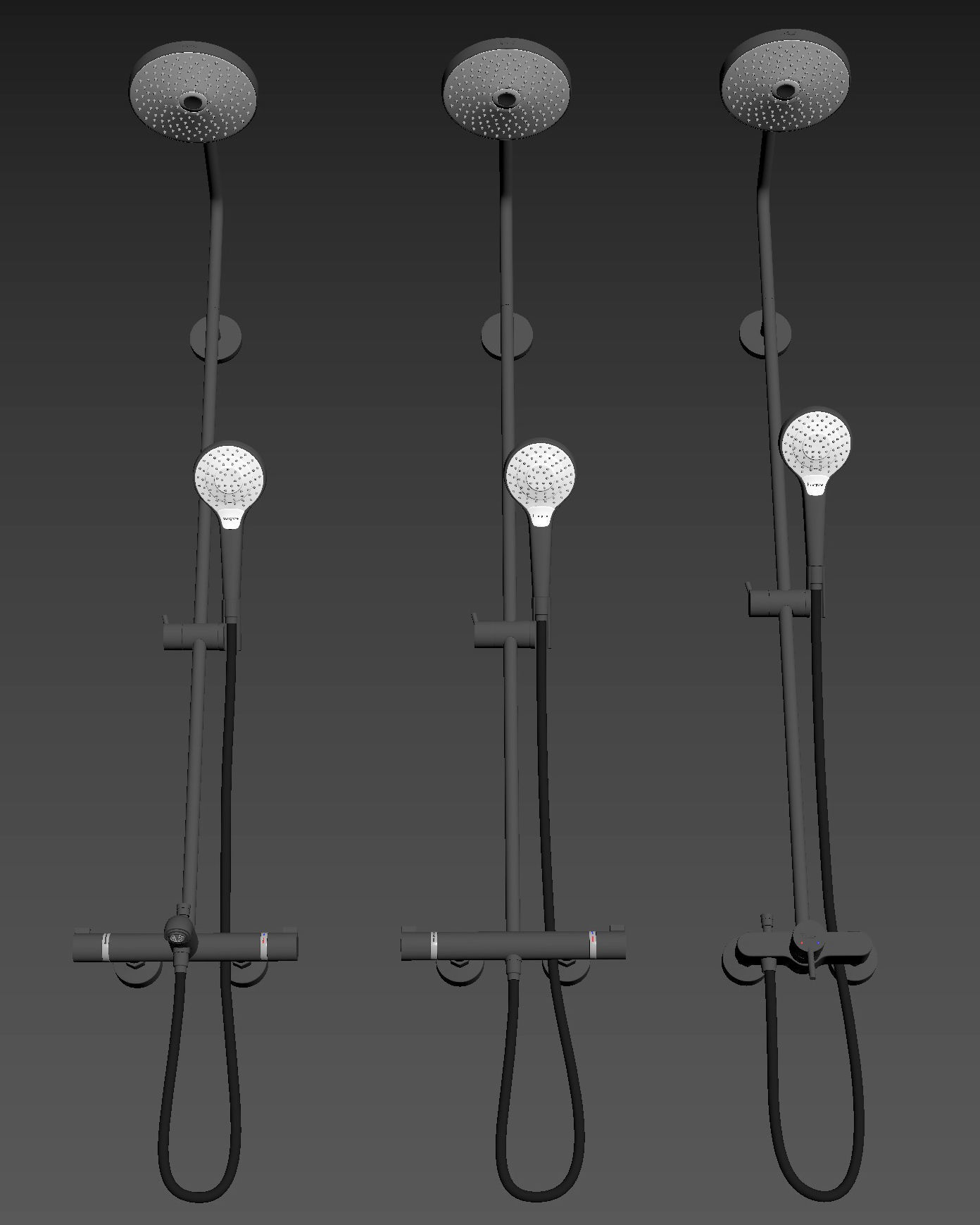 HANSGROHE Croma Select S 180 3D model_6