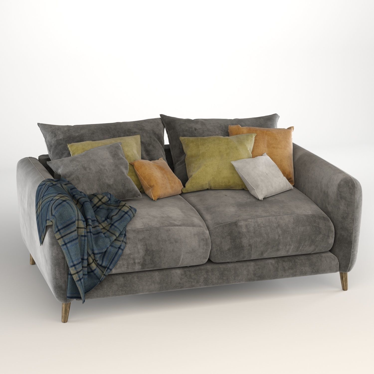 squishmeister-sofa couch with pillows 3D model_7