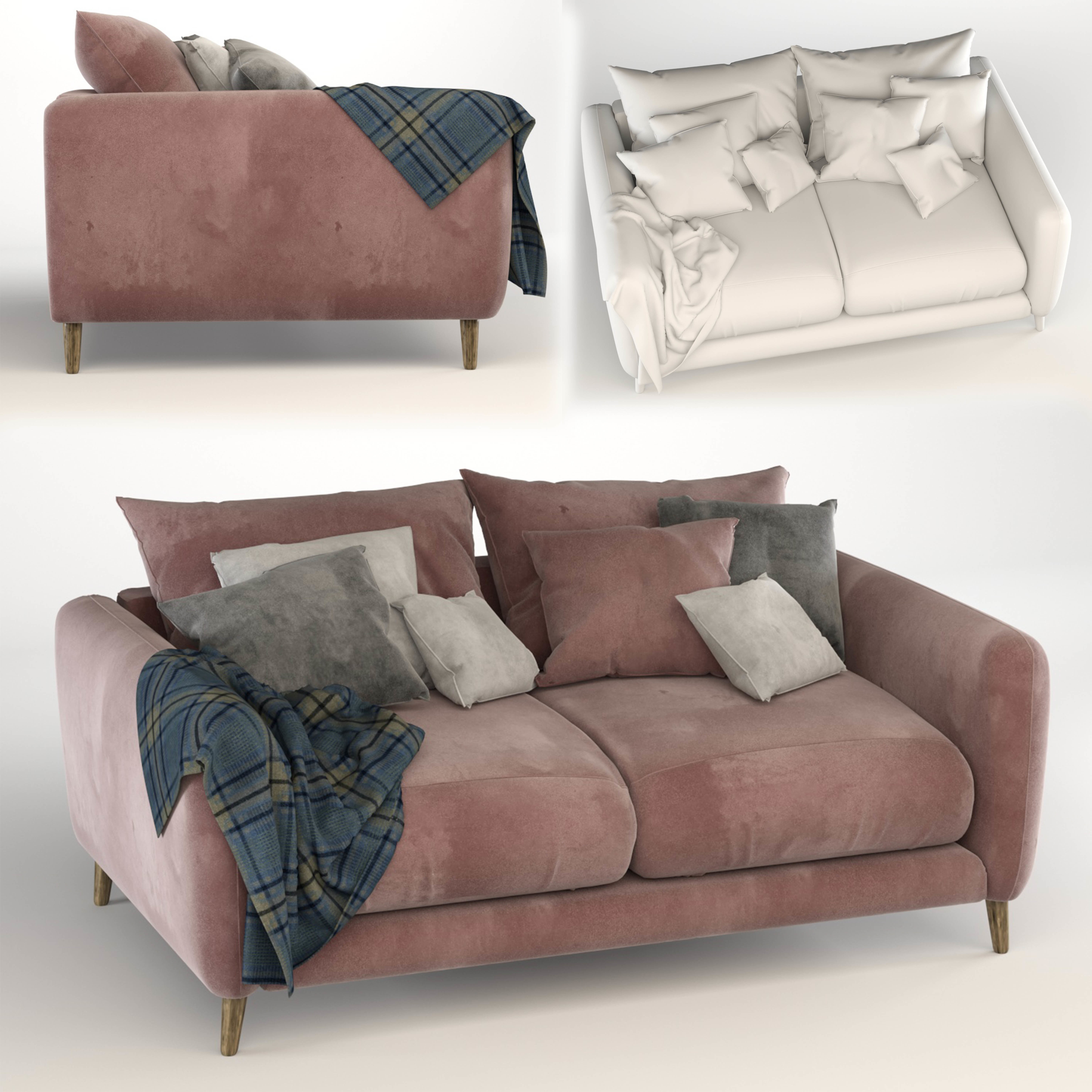 squishmeister-sofa couch with pillows 3D model_1