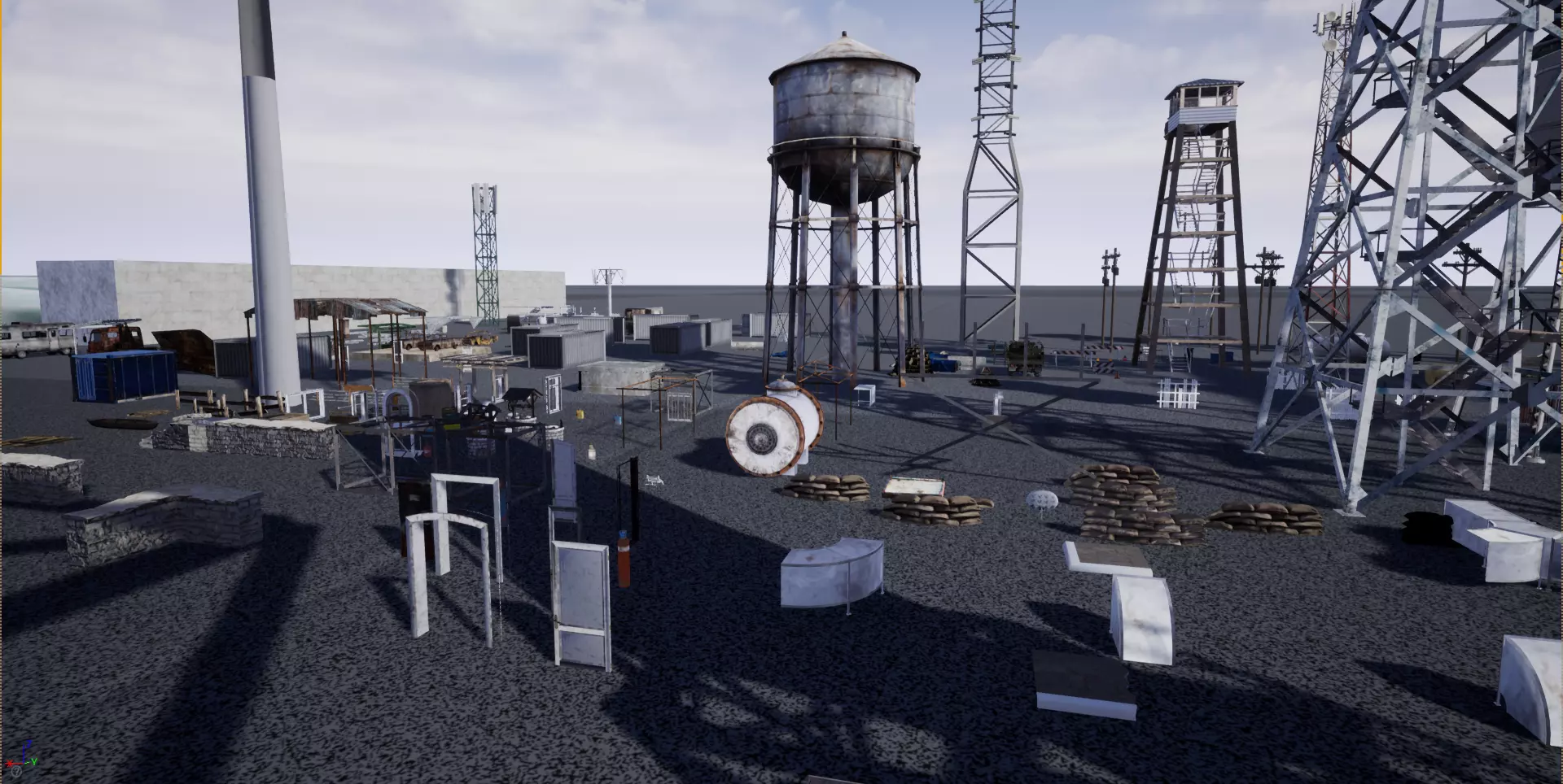 PUBG OLL HOUSES 2020 4k materiaal and texture 3D model_0