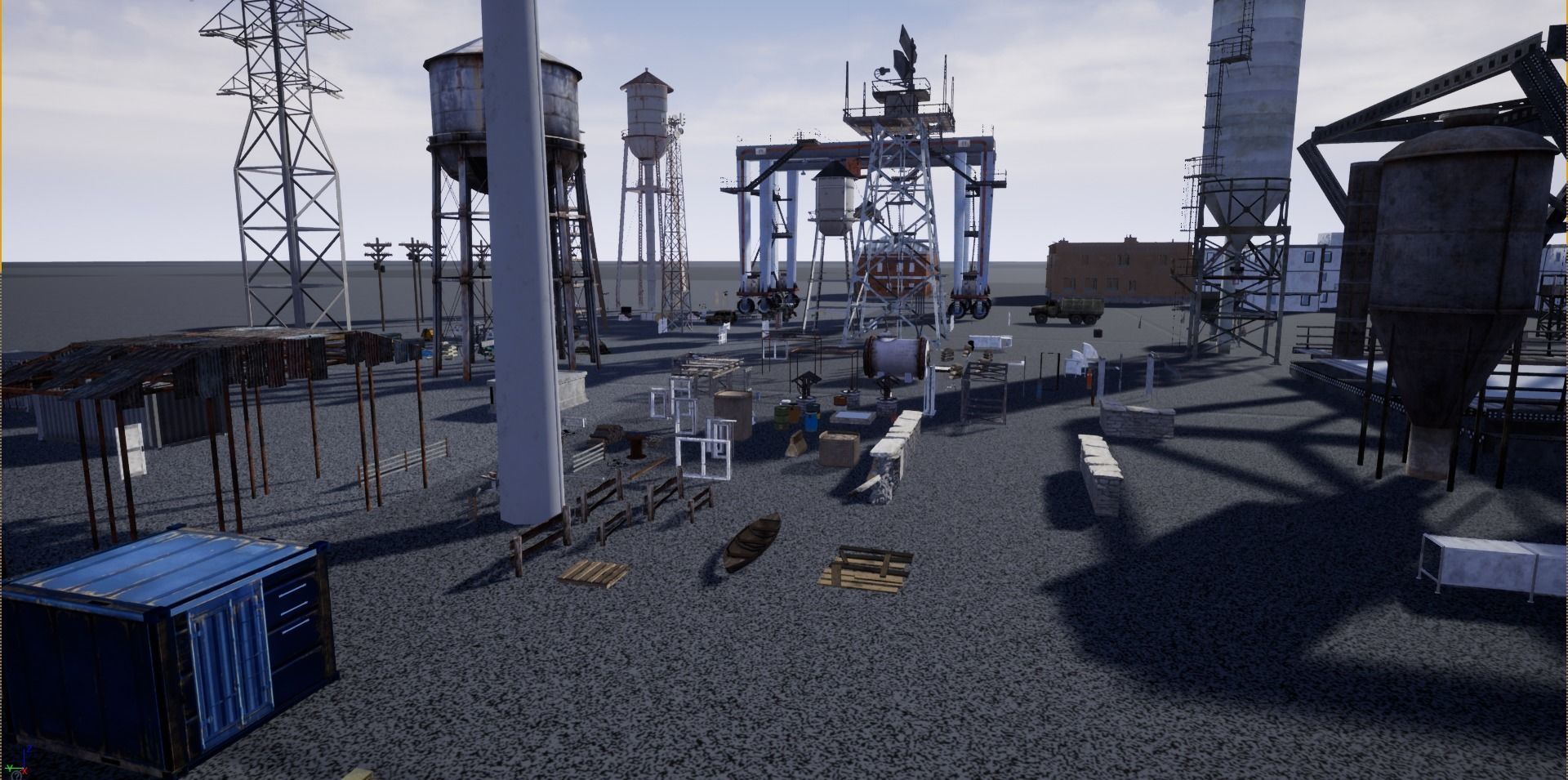 PUBG OLL HOUSES 2020 4k materiaal and texture 3D model_2