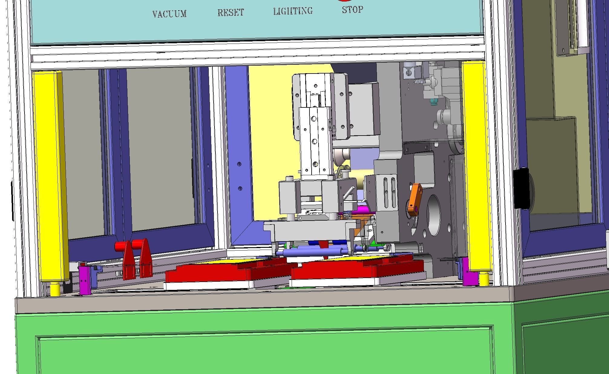 Laminating machine Assembly 3D model_20