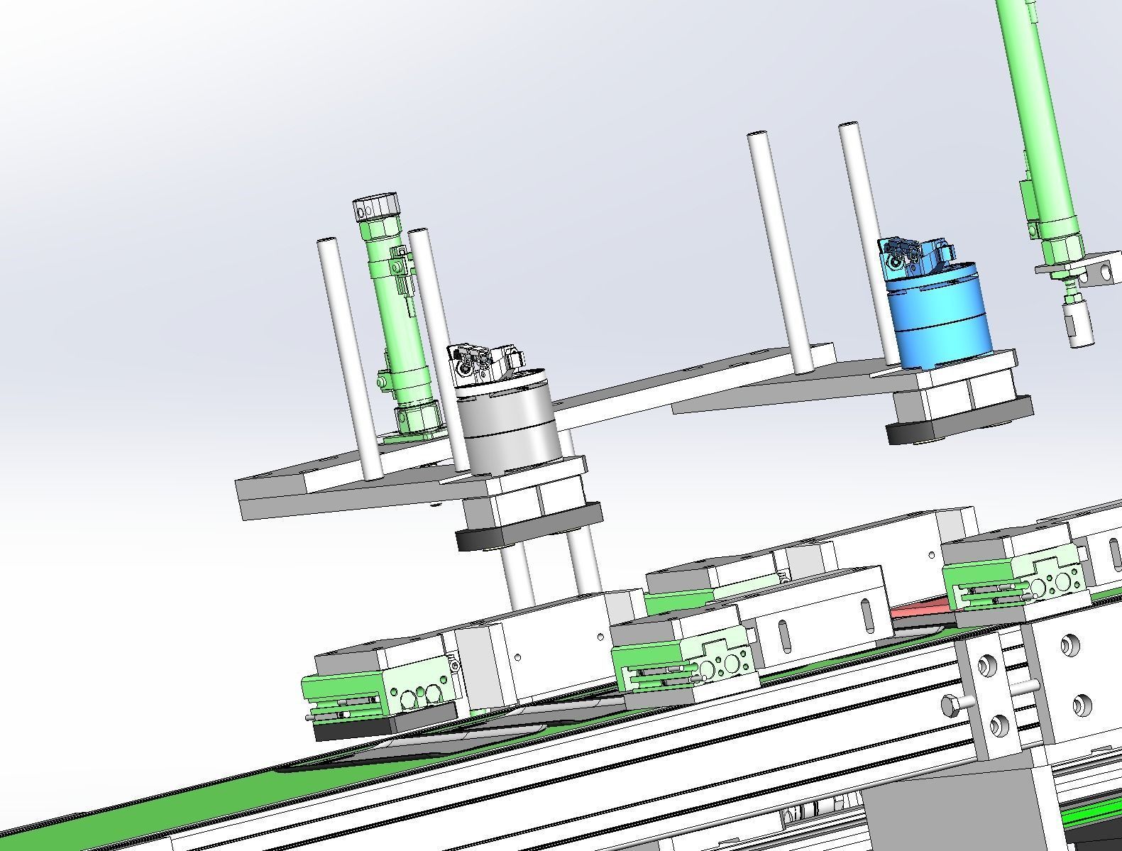 Laminating machine Assembly 3D model_15