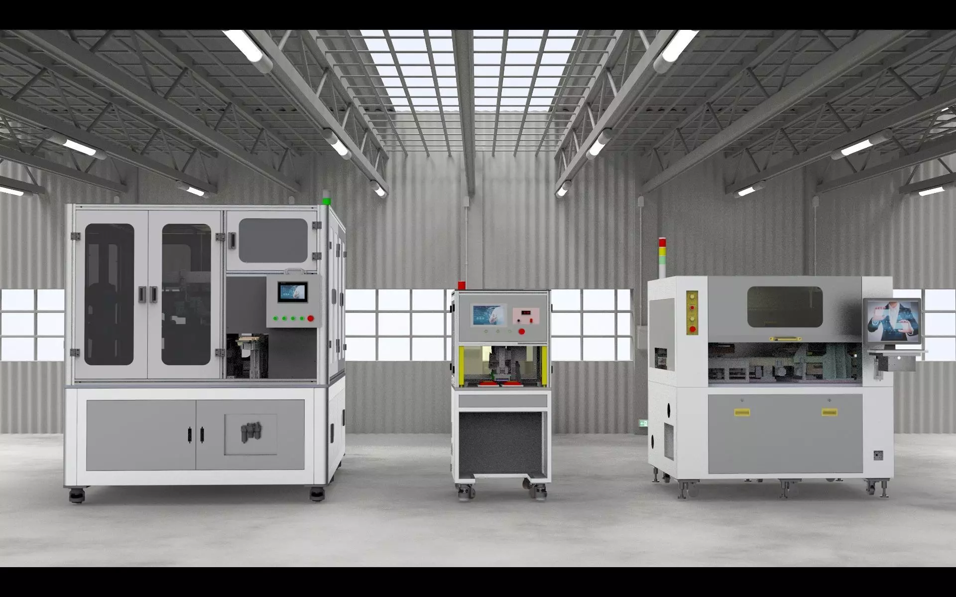 Laminating machine Assembly 3D model_0