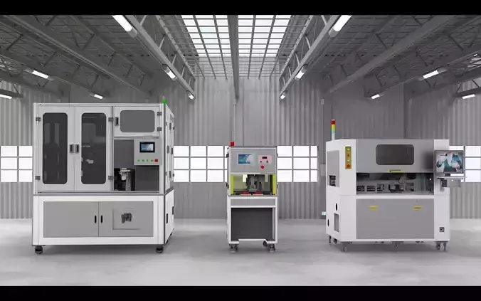 Laminating machine Assembly 3D model Laminating machine Assembly 3D model