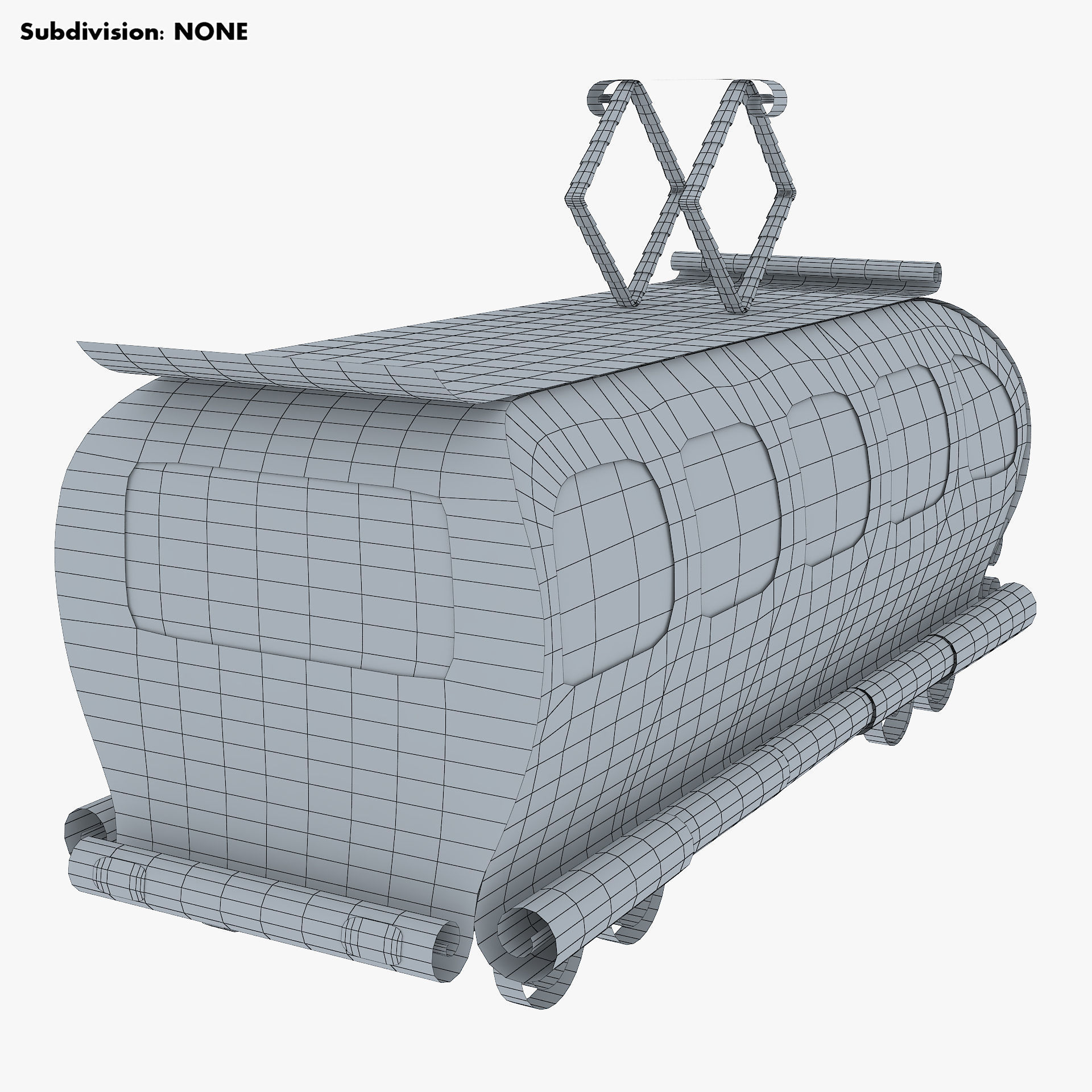 Tram Paper v 1 3D model_10