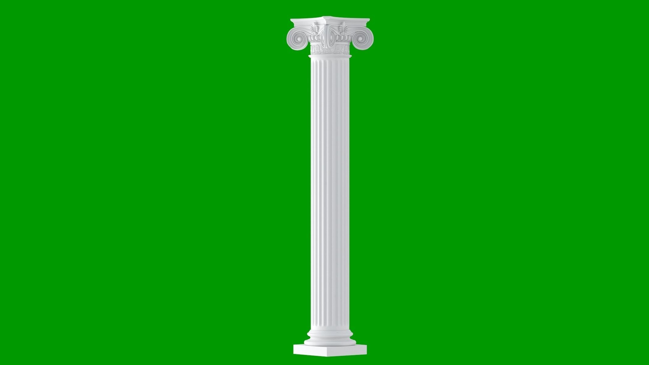 Empire Column 3D model_4