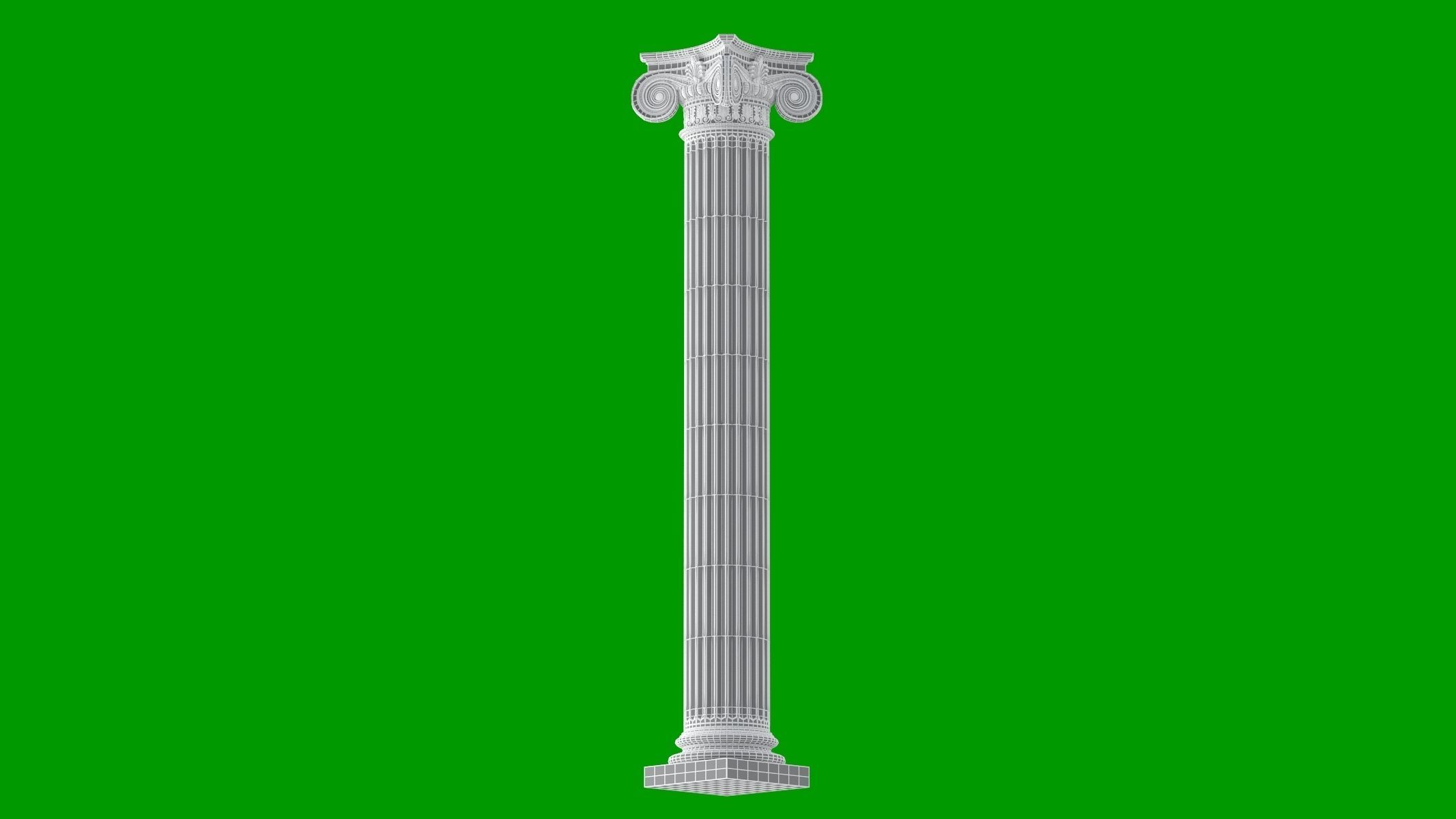 Empire Column 3D model_15