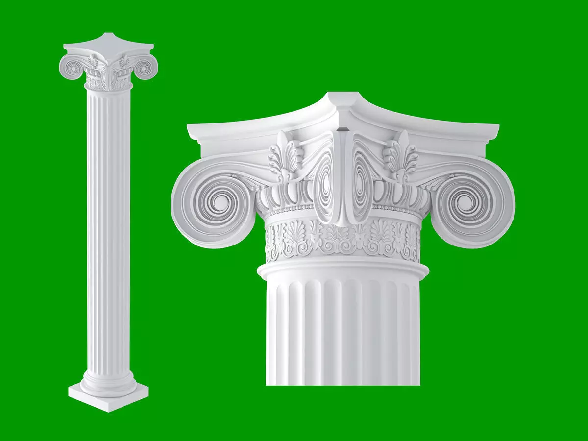 Empire Column 3D model_0