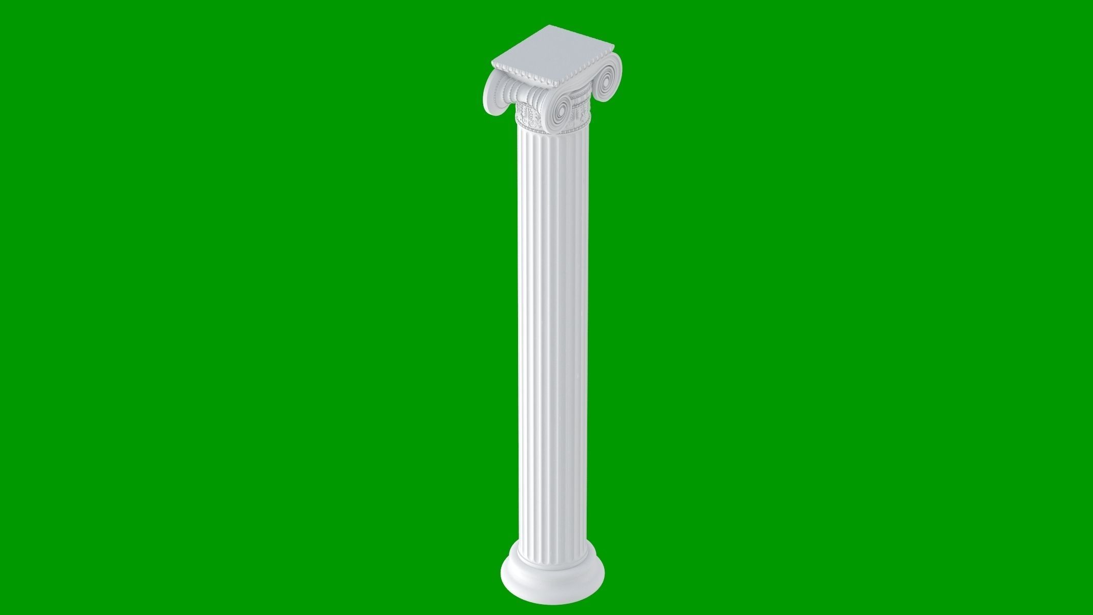 Greek Ionic 3D model_5