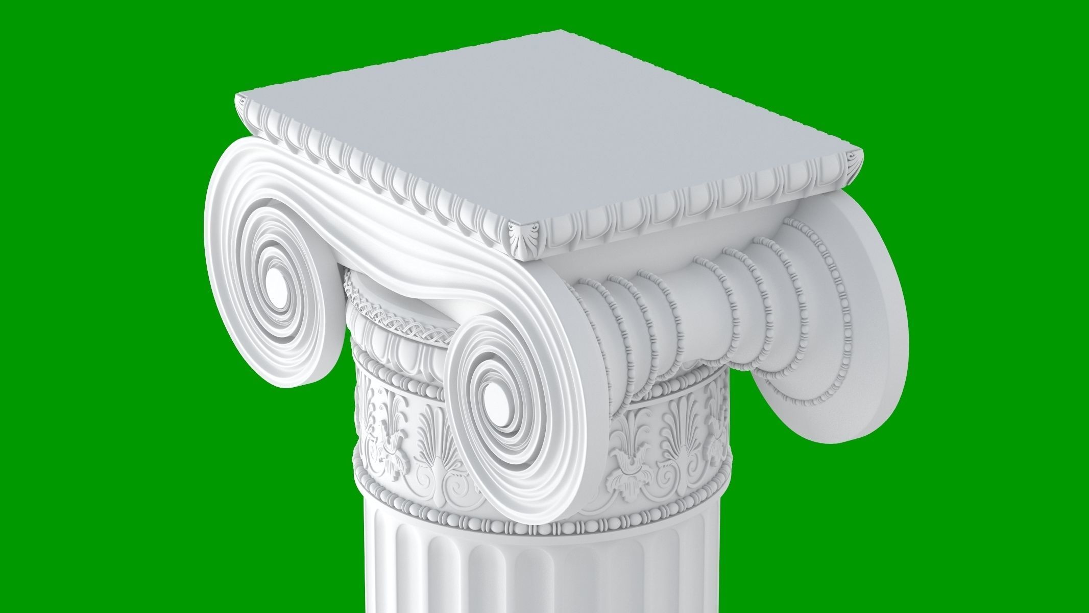 Greek Ionic 3D model_10