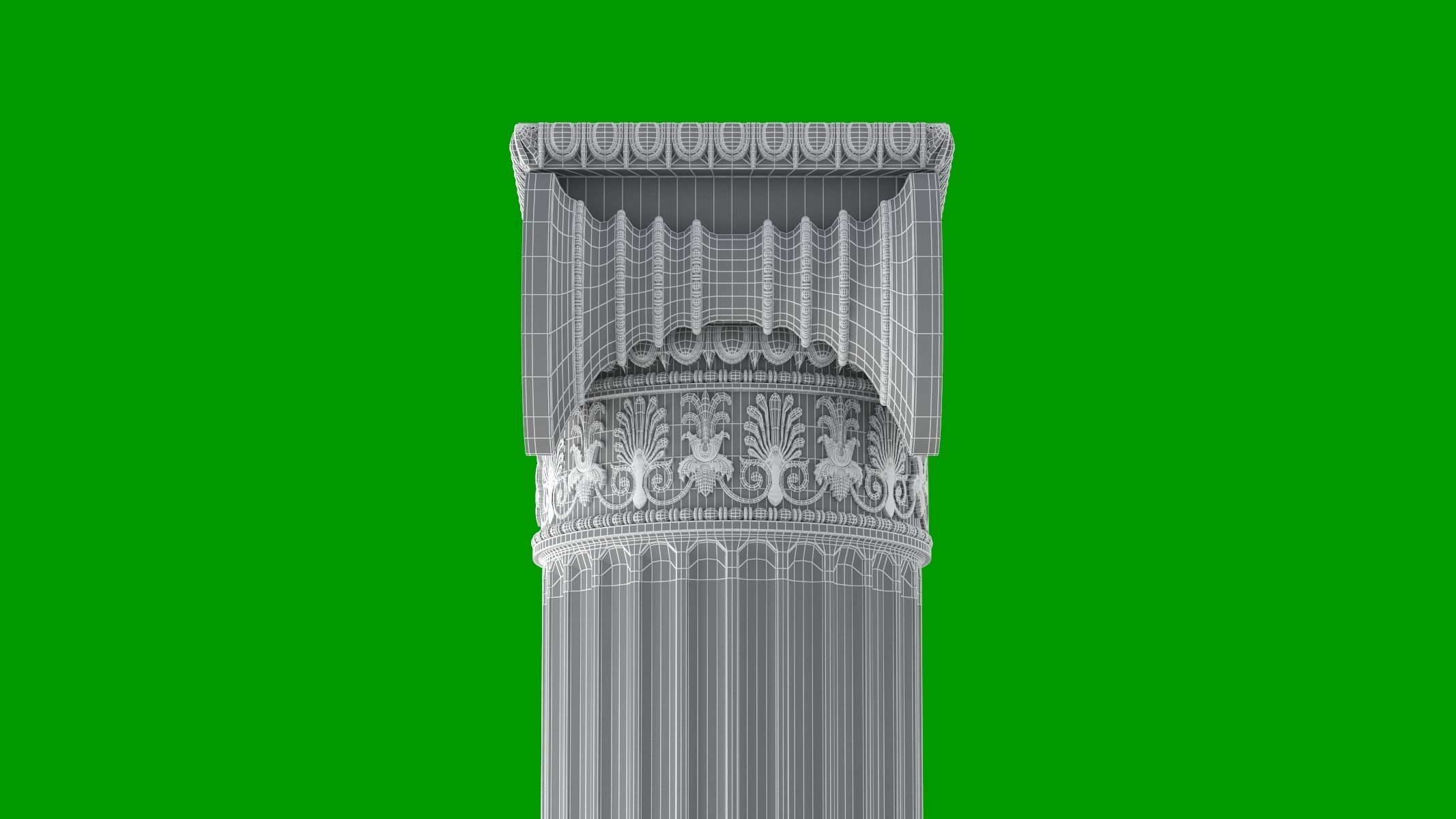 Greek Ionic 3D model_17