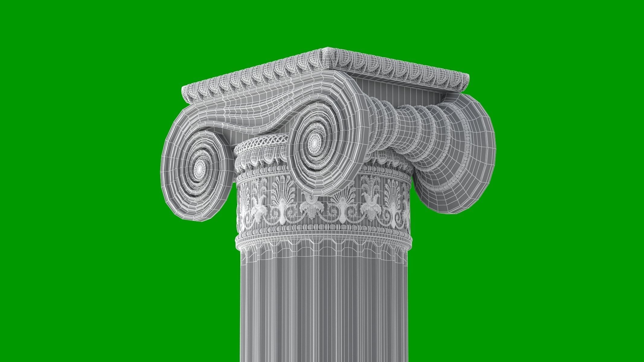 Greek Ionic 3D model_18