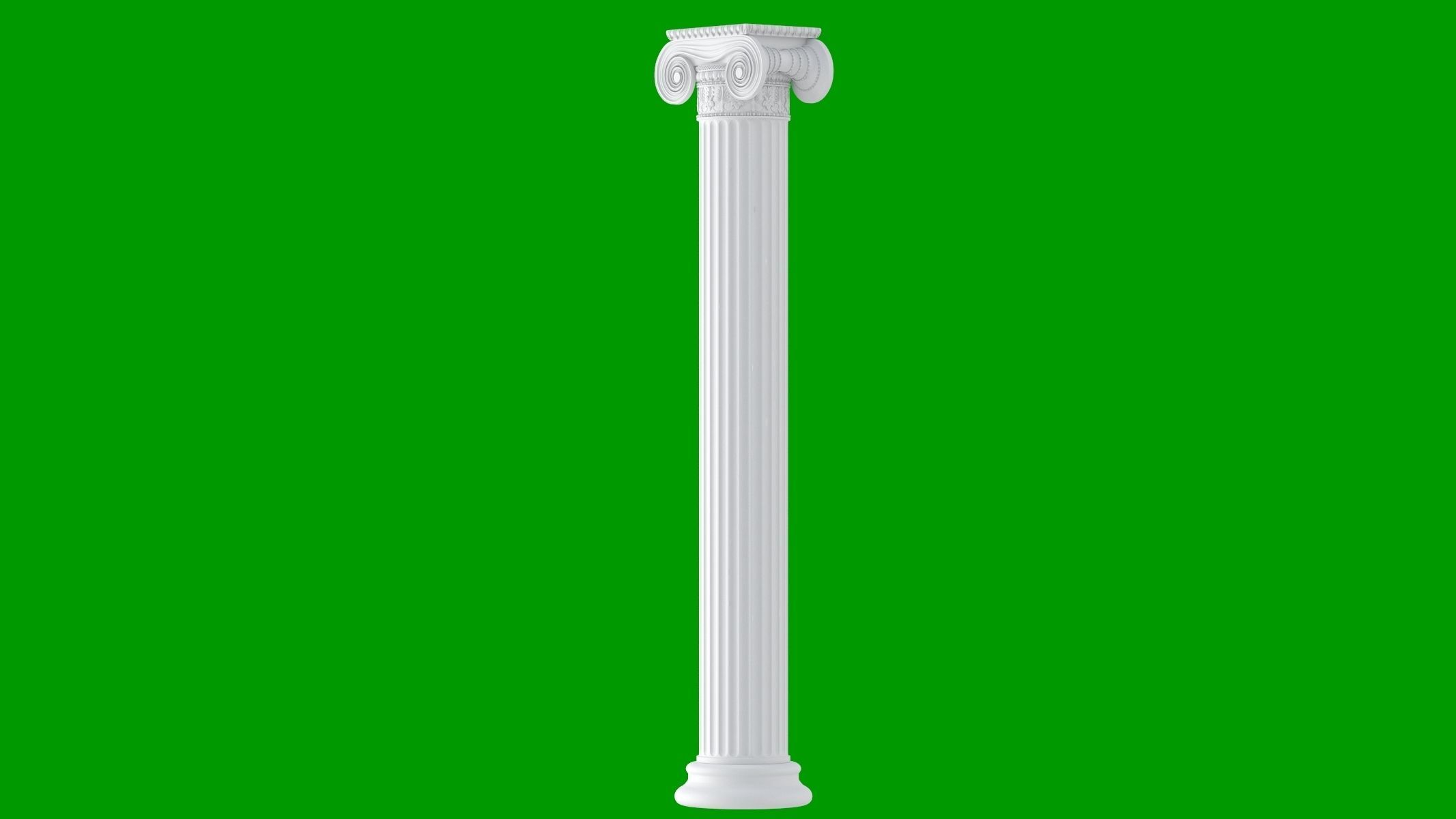 Greek Ionic 3D model_3