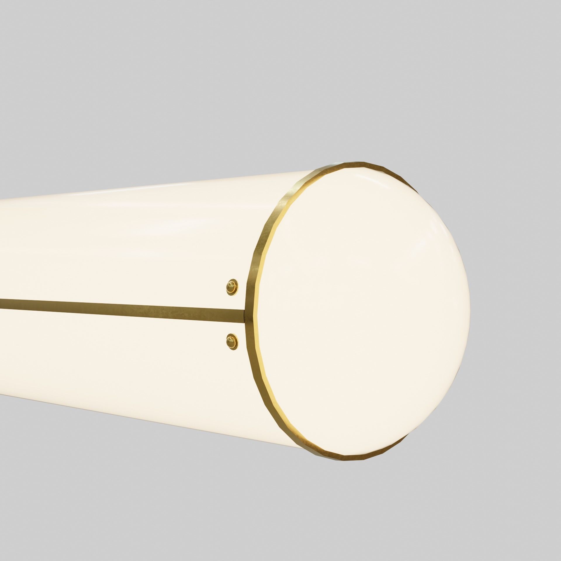 Endless Straight - 3 Units by Jason Miller Ceiling Lamp Free 3D model_3