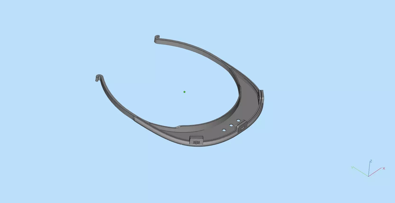 Easy 3D printed Face Shield Free 3D print model