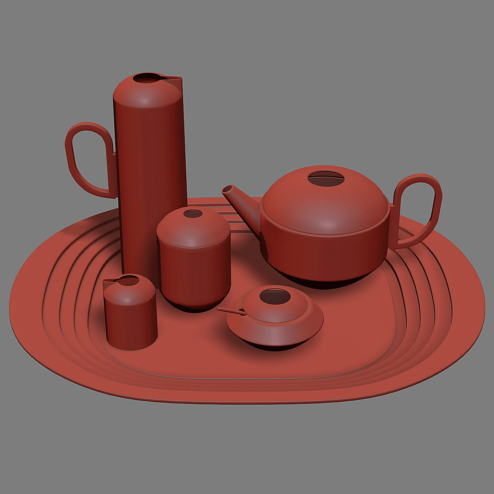 FORM Tea Set 3D model_2