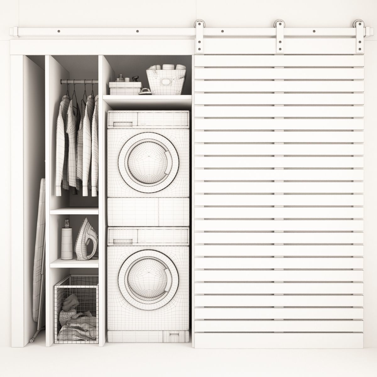 Laundry I Collection 08 3D model_5