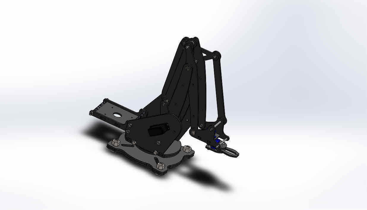 Robotic Arm Design 3D model_5