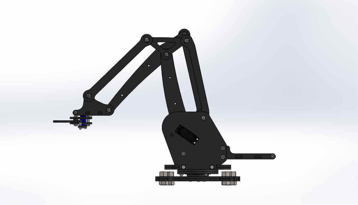 Robotic Arm Design 3D model_2