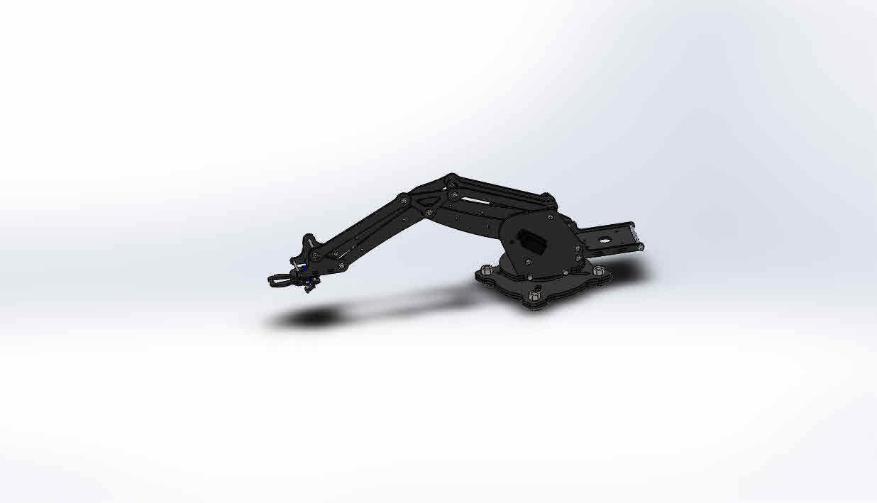 Robotic Arm Design 3D model_8