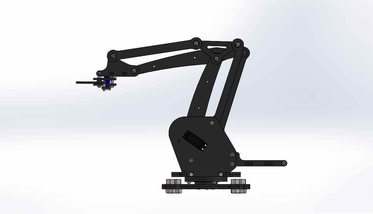 Robotic Arm Design 3D model_1