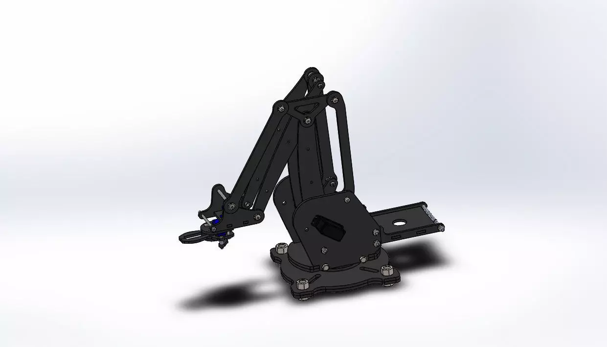Robotic Arm Design 3D model_0