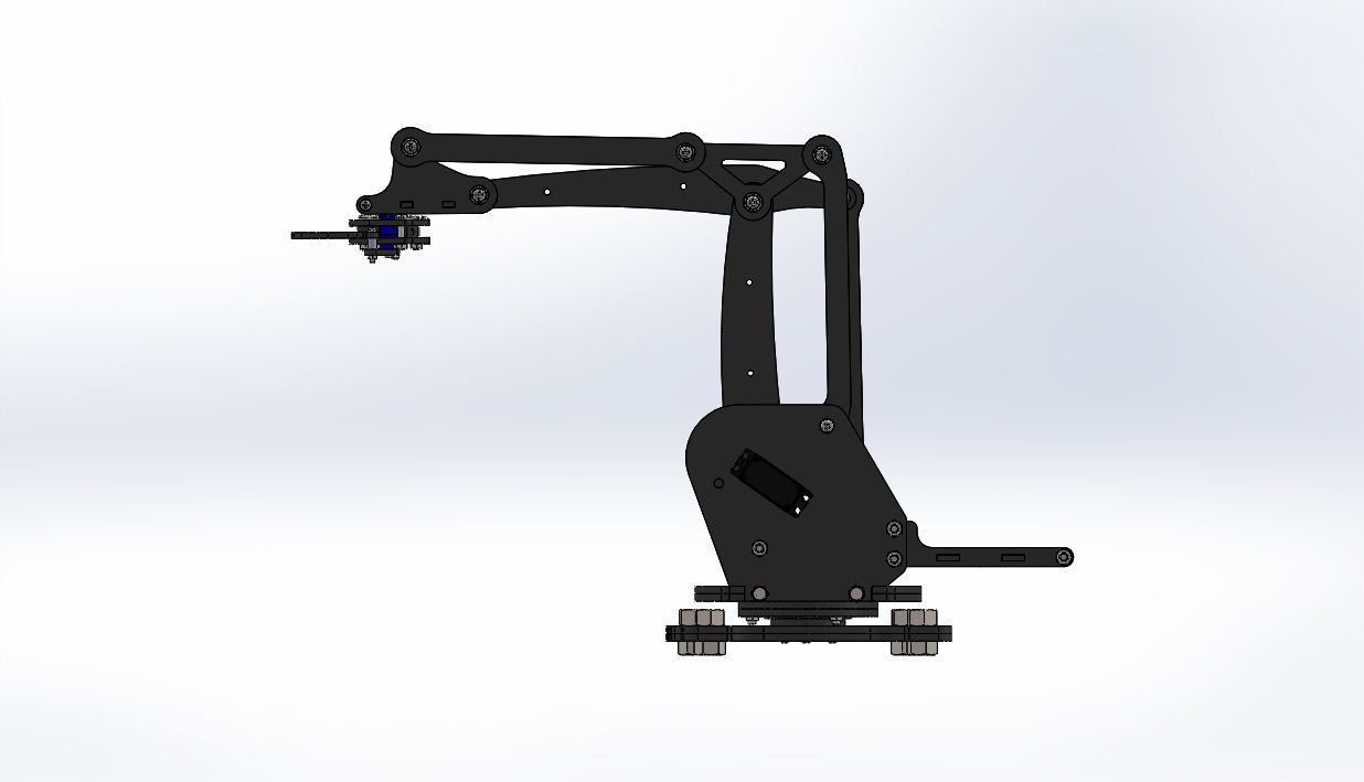 Robotic Arm Design 3D model_9