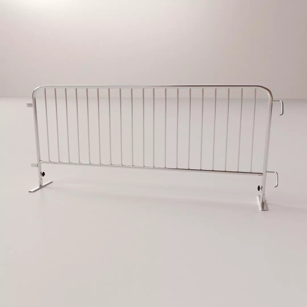Crowd Barrier 3D model_0