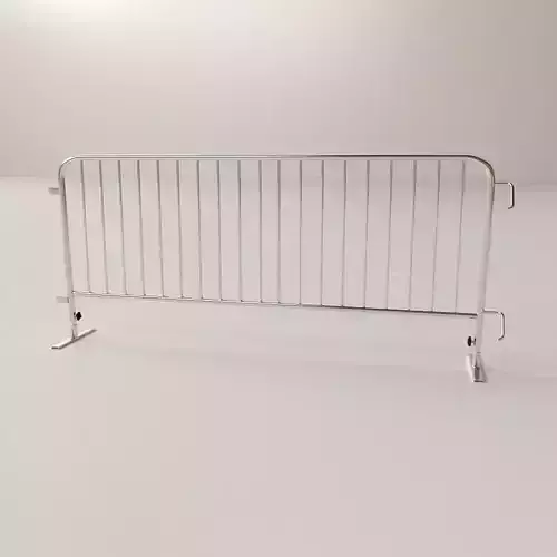 Crowd Barrier 3D model Crowd Barrier 3D model