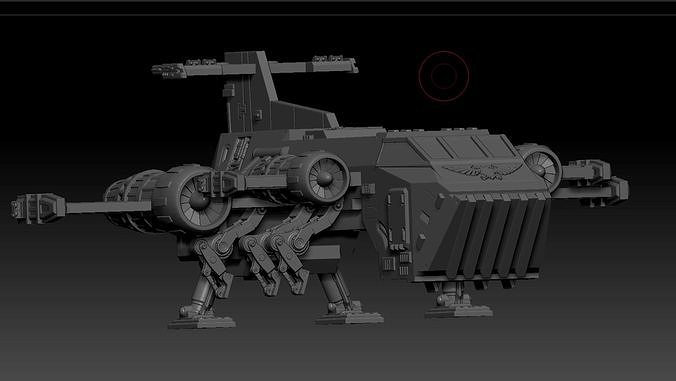 Eagle Storm Transporter 3D print model